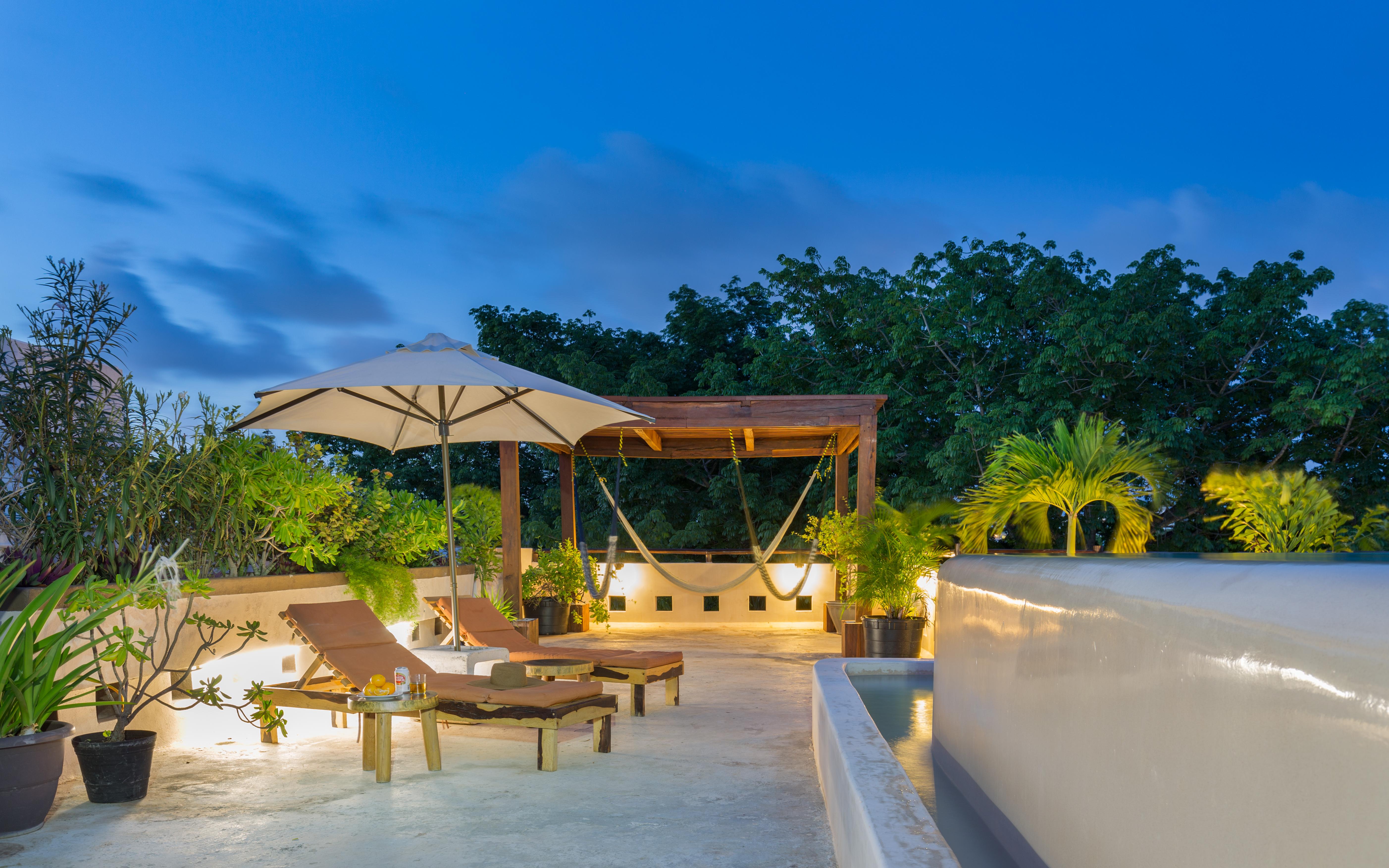 Quinta Margarita - Boho Chic Hotel Плая-дель-Кармен Экстерьер фото